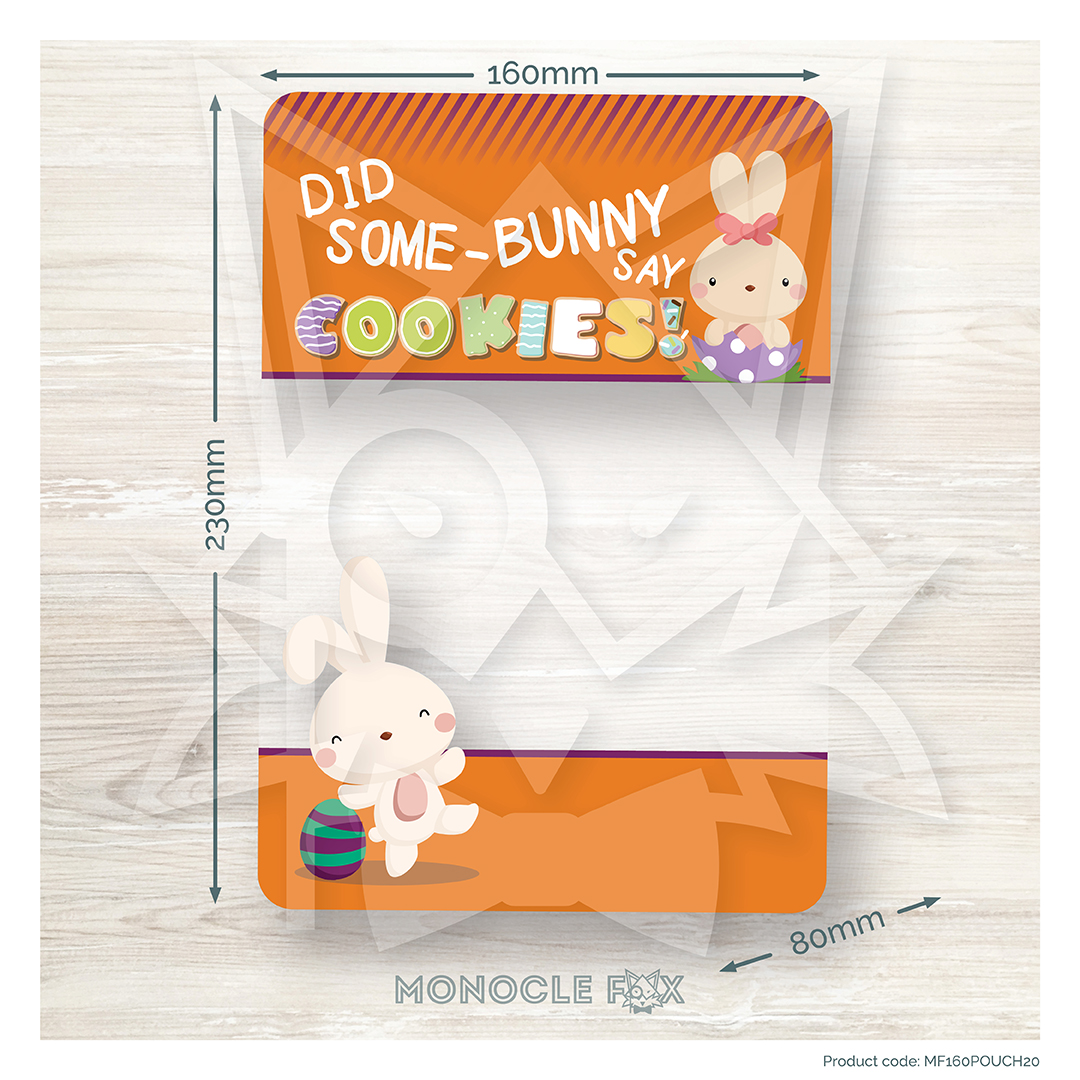 Did some-bunny say cookies standup pouch